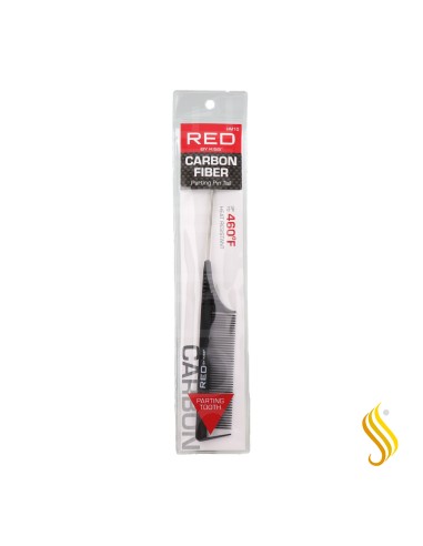Red Kiss Professional Carbon Parting Pintail Peine
